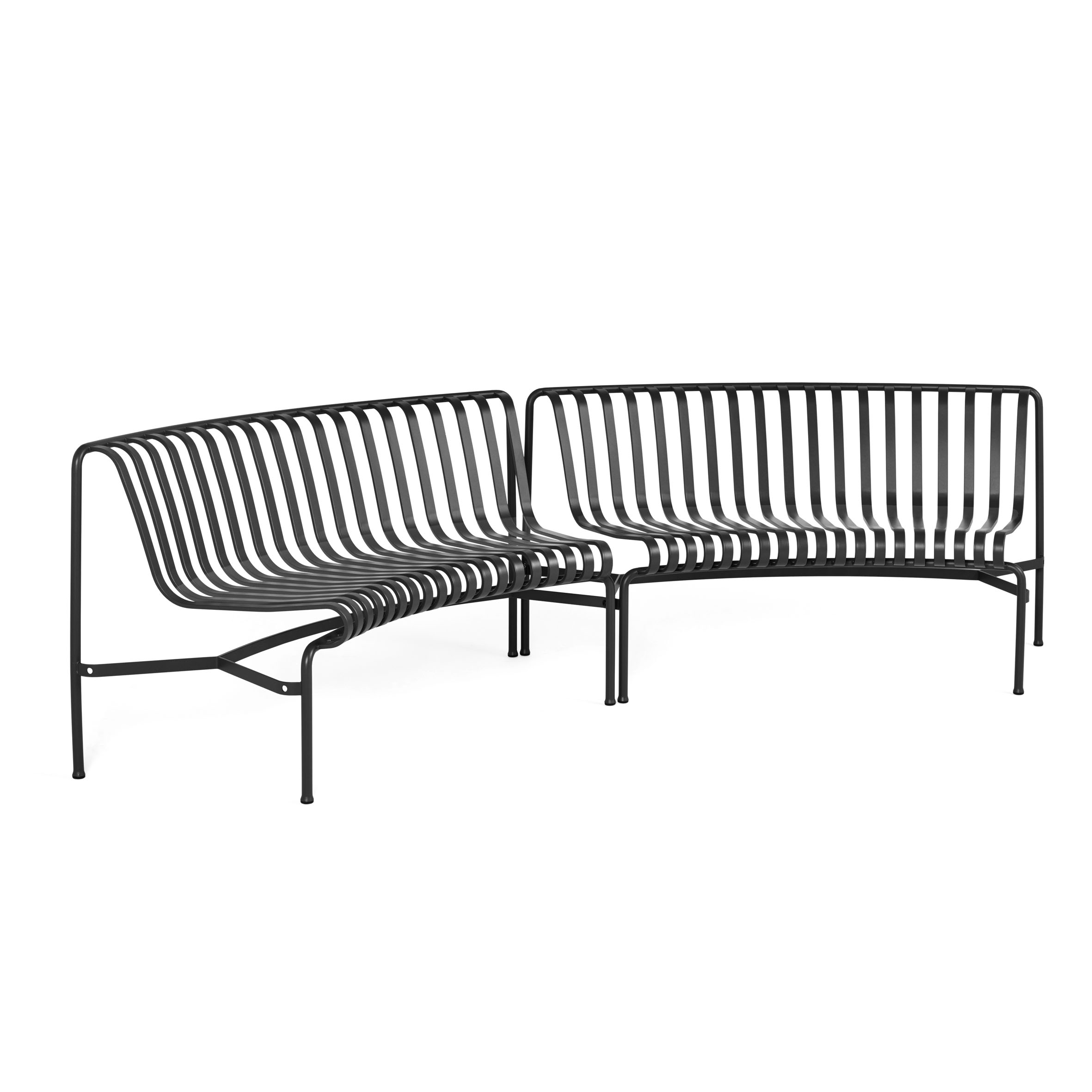 hay metal bench